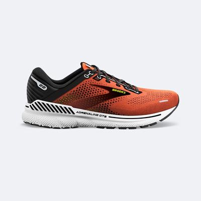 Brooks Adrenaline GTS 22 παπουτσια για τρεξιμο ανδρικα πορτοκαλι/μαυρα/ασπρα | GR748259