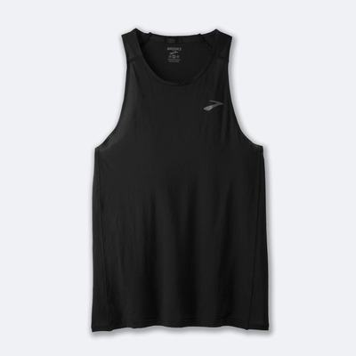 Brooks Atmosphere Singlet αμανικα μπλουζακια ανδρικα μαυρα | GR325684