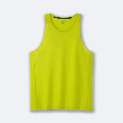 Brooks Atmosphere Singlet αμανικα μπλουζακια ανδρικα κίτρινα | GR541789