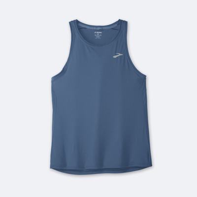 Brooks Atmosphere Singlet αμανικα μπλουζακια ανδρικα μπλε | GR728016