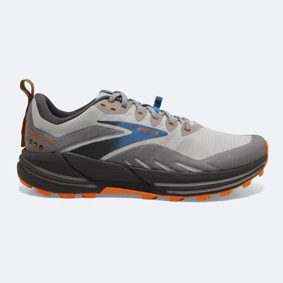 Brooks Cascadia 16 παπουτσια trail running ανδρικα γκρι/πορτοκαλι | GR806253