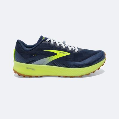 Brooks Catamount παπουτσια trail running ανδρικα καφε/σκουρο μπλε | GR234679