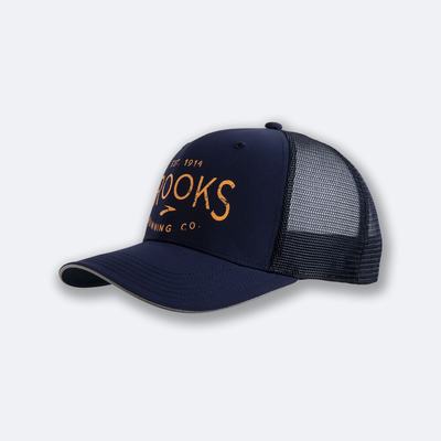 Brooks Discovery Trucker καπελα ανδρικα σκουρο μπλε | GR953704