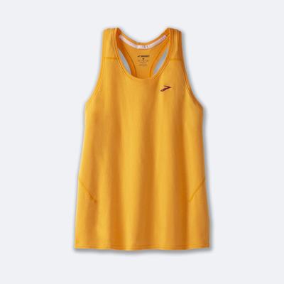 Brooks Distance Tank 2.0 αμανικα μπλουζακια γυναικεια πορτοκαλι | GR819037