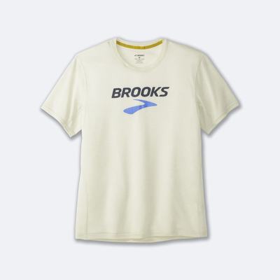 Brooks Distance σταμπεσ Short Sleeve μπλουζακια ανδρικα πορτοκαλι | GR480293