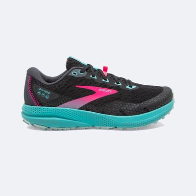 Brooks Divide 3 παπουτσια trail running γυναικεια μπλε κοραλι/ροζ | GR350978