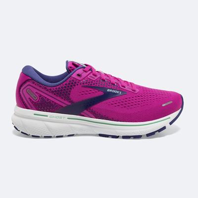 Brooks Ghost 14 παπουτσια για τρεξιμο γυναικεια ροζ/πρασινο/σκουρο μπλε | GR968417