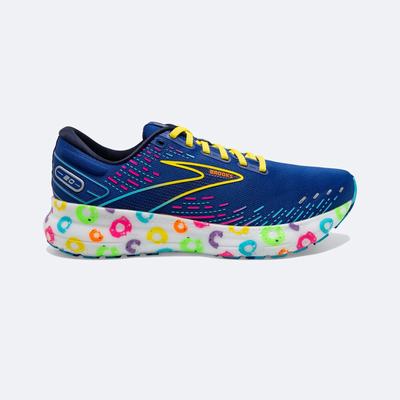 Brooks Glycerin 20 παπουτσια για τρεξιμο ανδρικα μπλε/σκουρο μπλε/κίτρινα | GR167824