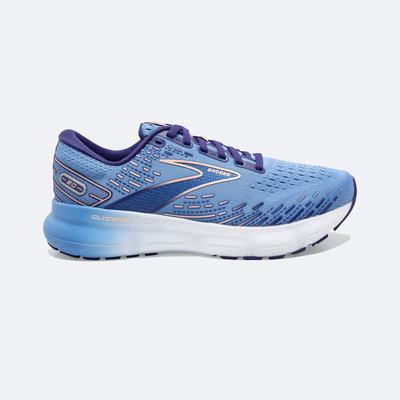 Brooks Glycerin 20 παπουτσια για τρεξιμο γυναικεια μπλε/ασπρα | GR423971