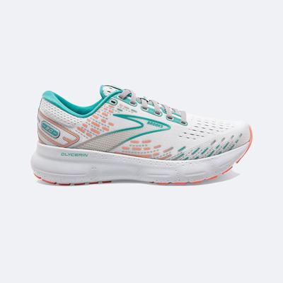 Brooks Glycerin 20 παπουτσια για τρεξιμο γυναικεια γκρι/κοραλι | GR647150