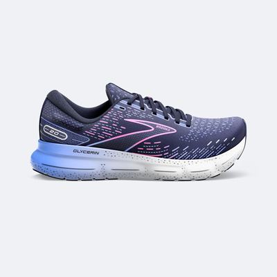 Brooks Glycerin 20 παπουτσια για τρεξιμο γυναικεια σκουρο μπλε/μπλε/ροζ | GR853610