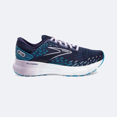 Brooks Glycerin 20 παπουτσια για τρεξιμο γυναικεια σκουρο μπλε | GR870354