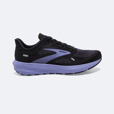 Brooks Launch 9 παπουτσια για τρεξιμο γυναικεια μαυρα/μωβ | GR306785