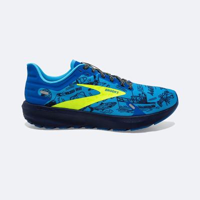 Brooks Launch 9 παπουτσια για τρεξιμο γυναικεια μπλε/σκουρο μπλε | GR605273