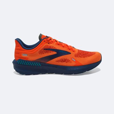 Brooks Launch GTS 9 παπουτσια για τρεξιμο ανδρικα καφε/τυρκουάζ | GR094758