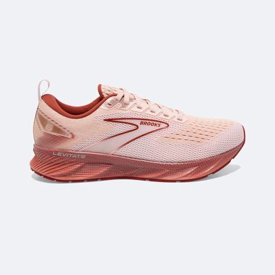 Brooks Levitate 6 παπουτσια για τρεξιμο γυναικεια ροζ | GR024158