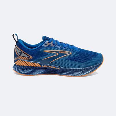 Brooks Levitate GTS 6 παπουτσια για τρεξιμο ανδρικα μπλε/πορτοκαλι | GR106258