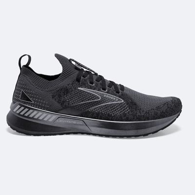 Brooks Levitate StealthFit GTS 5 αθλητικα παπουτσια running ανδρικα μαυρα/γκρι | GR628910