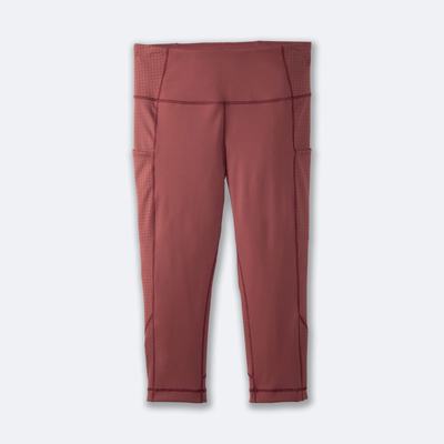 Brooks Method 1/2 Crop Tight κολαν γυναικεια Terracotta | GR546189