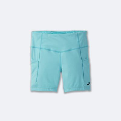 Brooks Method 5" Short Tight κολαν γυναικεια τυρκουάζ | GR529417