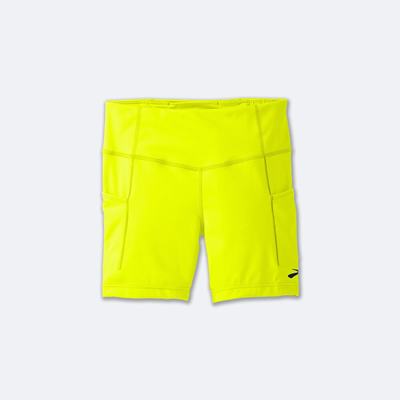 Brooks Method 5" Short Tight κολαν γυναικεια κίτρινα | GR654982