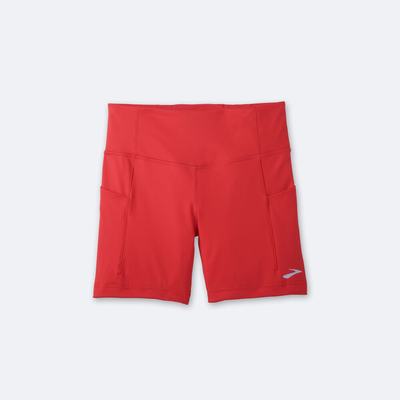 Brooks Method 5" Short Tight κολαν γυναικεια κοκκινα | GR903241