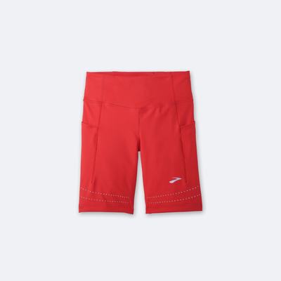 Brooks Method 8" Short Tight κολαν γυναικεια κοκκινα | GR271046