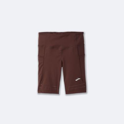 Brooks Method 8" Short Tight κολαν γυναικεια σοκολάτα | GR397124