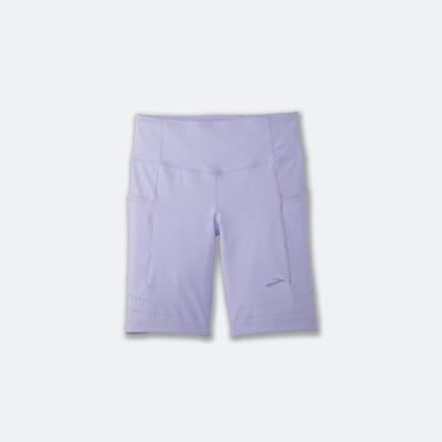 Brooks Method 8" Short Tight κολαν γυναικεια μωβ γκρι | GR728310