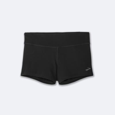 Brooks Speedwork Short Tight κολαν γυναικεια μαυρα | GR403876