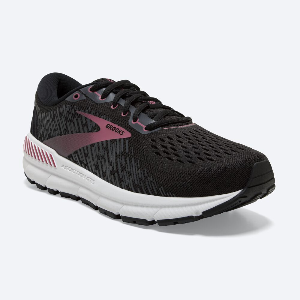 Brooks Addiction GTS 15 αθλητικα παπουτσια running γυναικεια μαυρα | GR635047