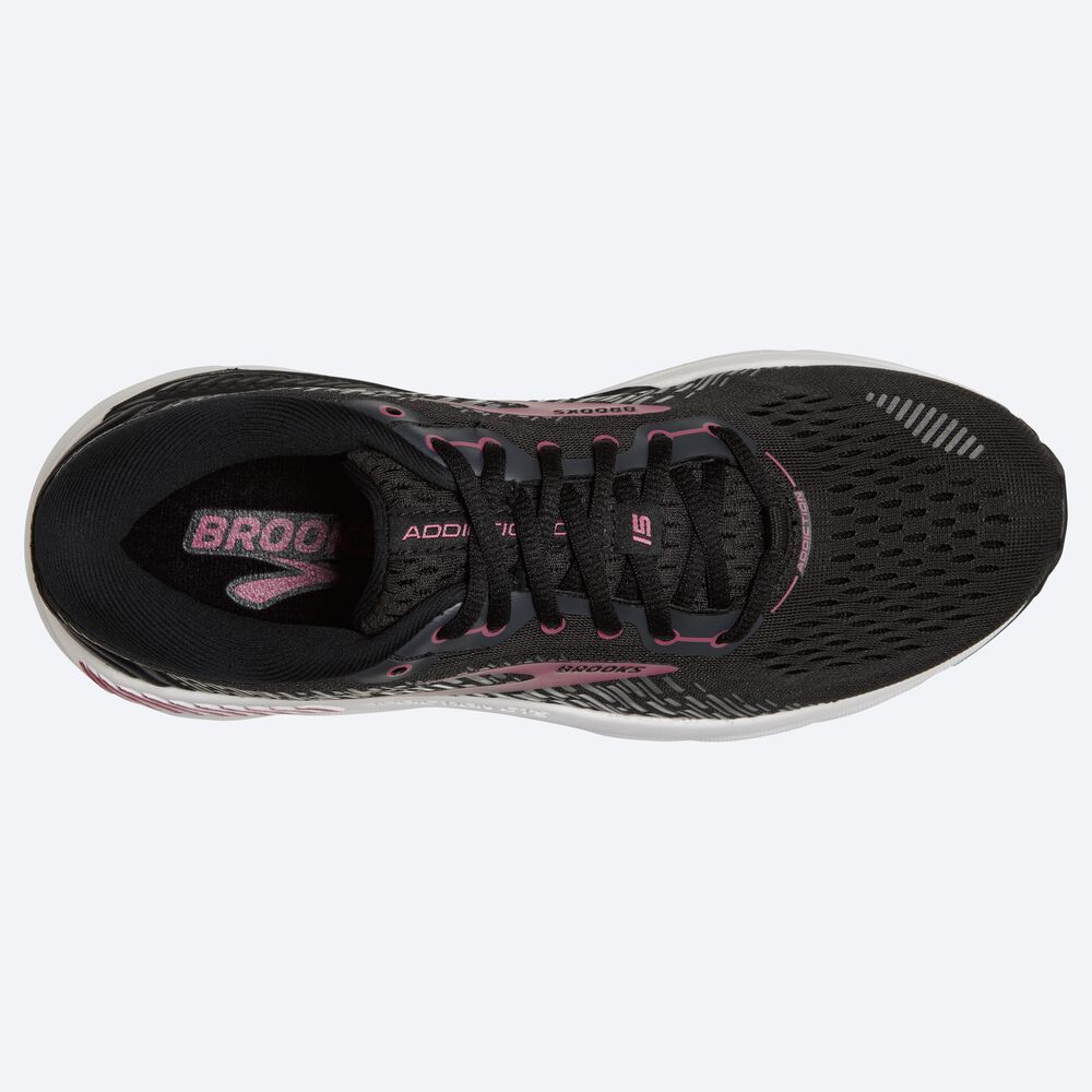 Brooks Addiction GTS 15 αθλητικα παπουτσια running γυναικεια μαυρα | GR635047