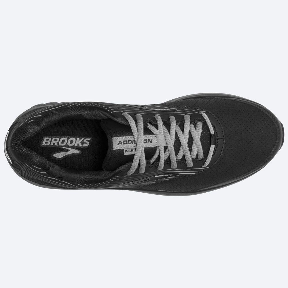 Brooks Addiction Walker Suede αθλητικα παπουτσια ανδρικα μαυρα | GR056481