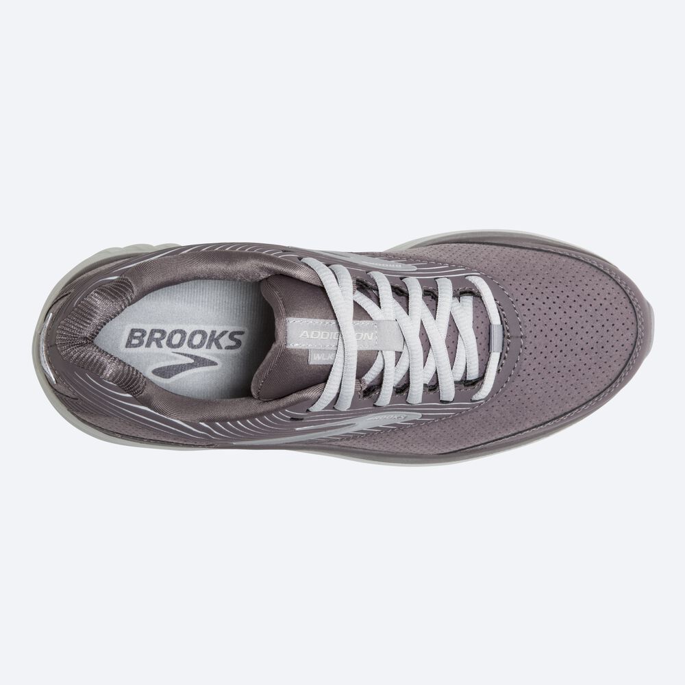 Brooks Addiction Walker Suede αθλητικα παπουτσια γυναικεια βαθυ γκρι | GR206317