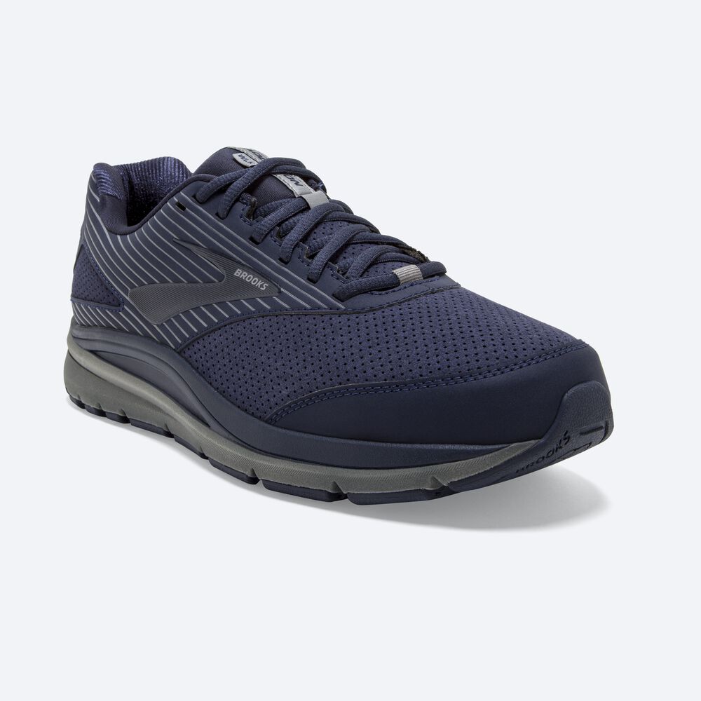 Brooks Addiction Walker Suede αθλητικα παπουτσια ανδρικα σκουρο μπλε | GR786514