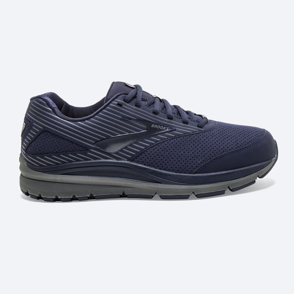 Brooks Addiction Walker Suede αθλητικα παπουτσια ανδρικα σκουρο μπλε | GR786514