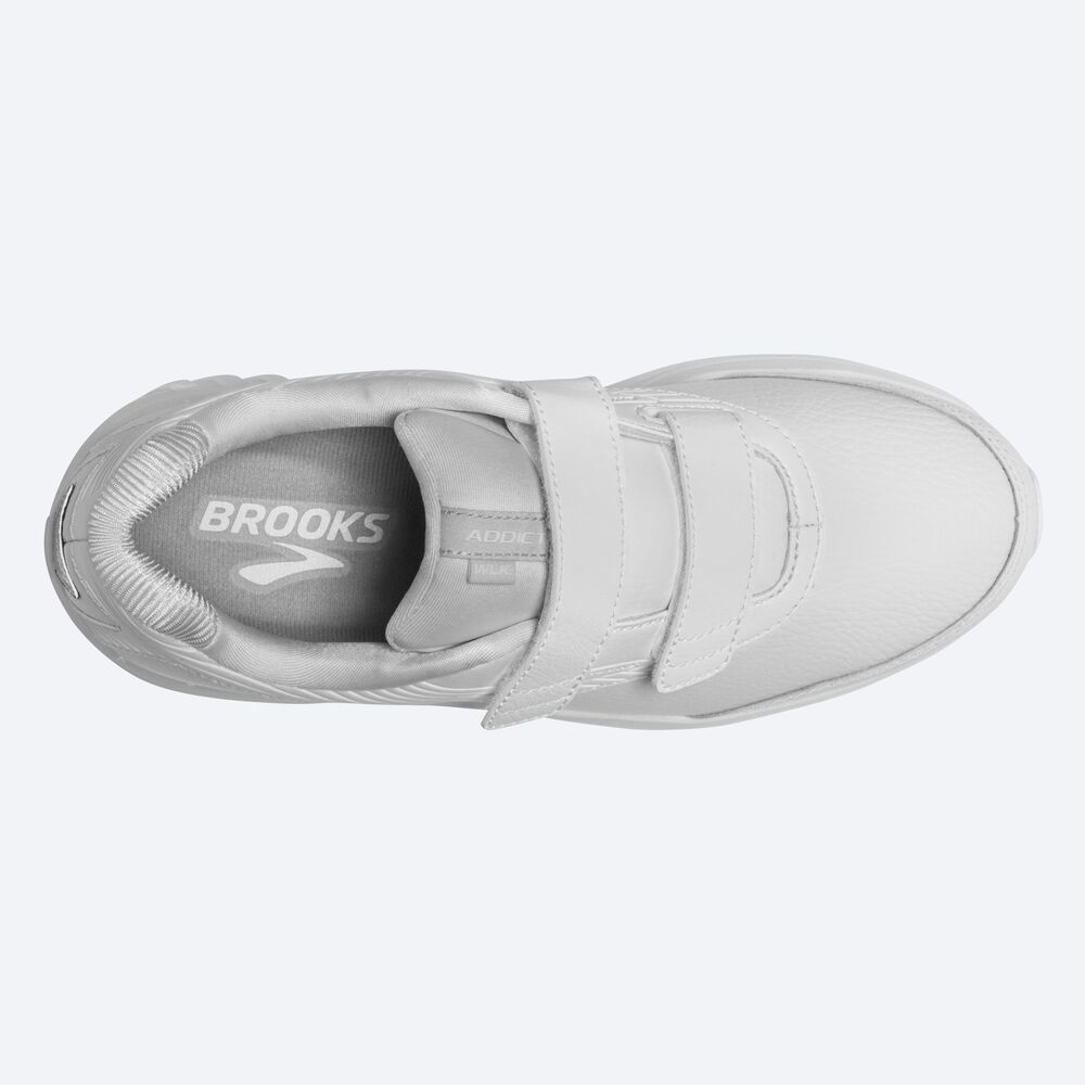 Brooks Addiction Walker V-λουρακια 2 αθλητικα παπουτσια γυναικεια ασπρα | GR561493