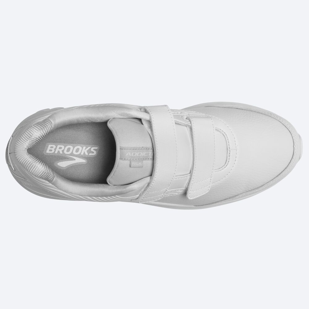 Brooks Addiction Walker V-λουρακια 2 αθλητικα παπουτσια ανδρικα ασπρα | GR863250