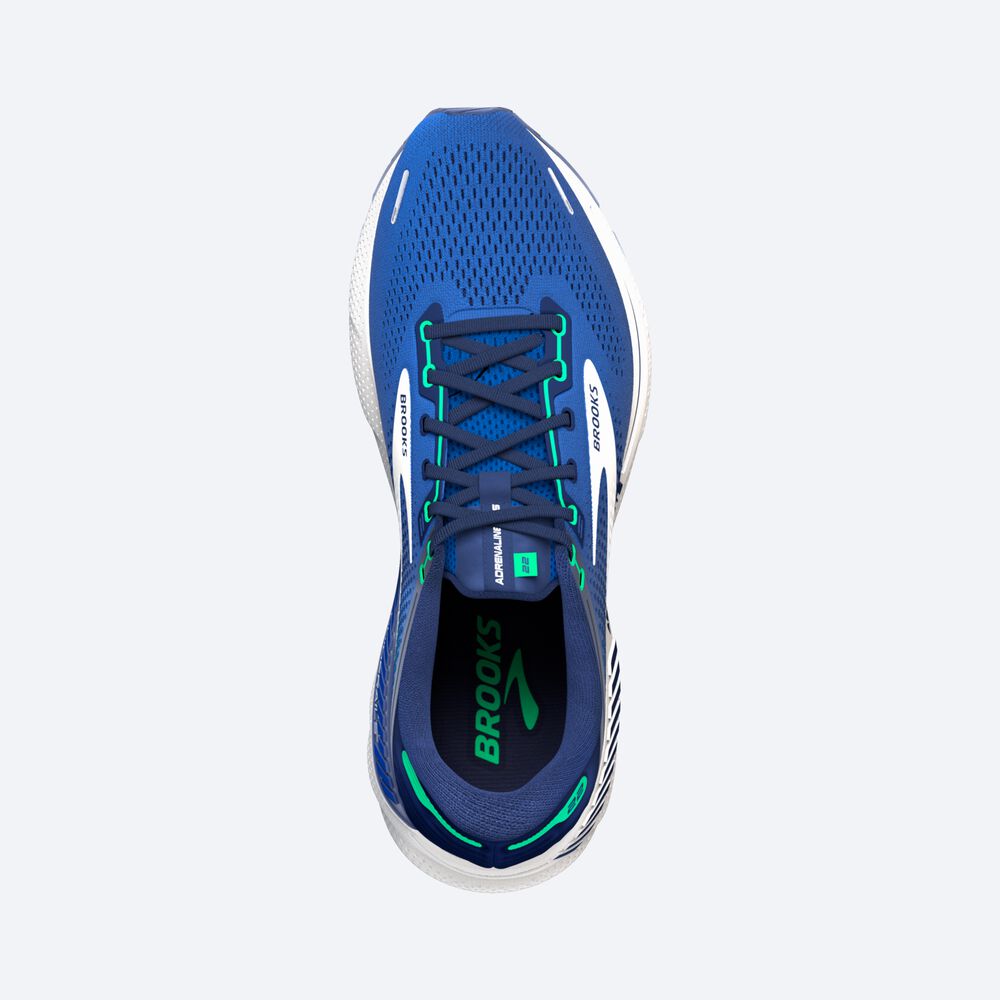 Brooks Adrenaline GTS 22 αθλητικα παπουτσια running ανδρικα μπλε/πρασινο | GR675843