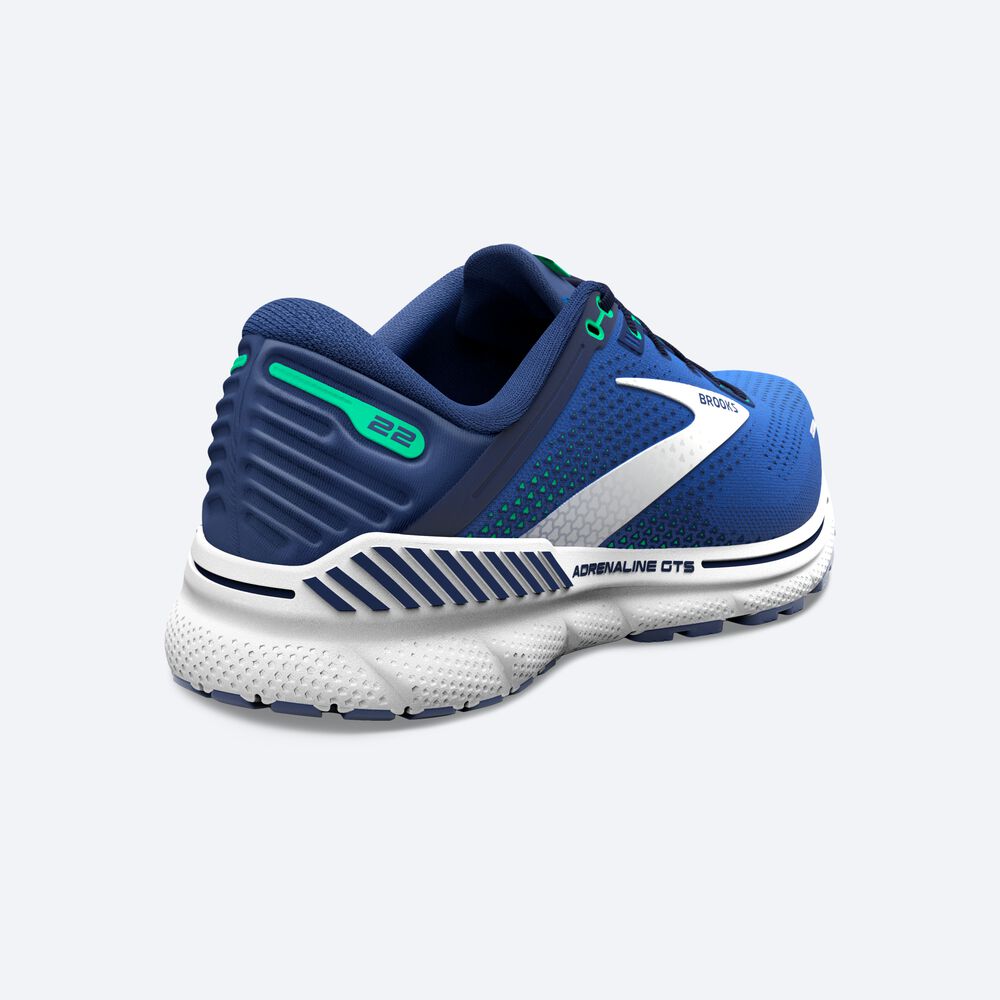 Brooks Adrenaline GTS 22 αθλητικα παπουτσια running ανδρικα μπλε/πρασινο | GR675843