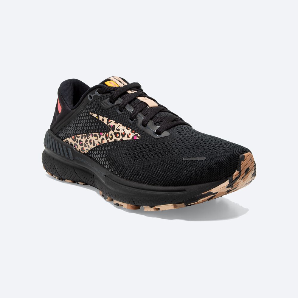 Brooks Adrenaline GTS 22 αθλητικα παπουτσια running γυναικεια μαυρα | GR824916