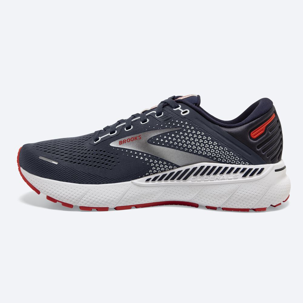 Brooks Adrenaline GTS 22 παπουτσια για τρεξιμο ανδρικα σκουρο μπλε | GR035741