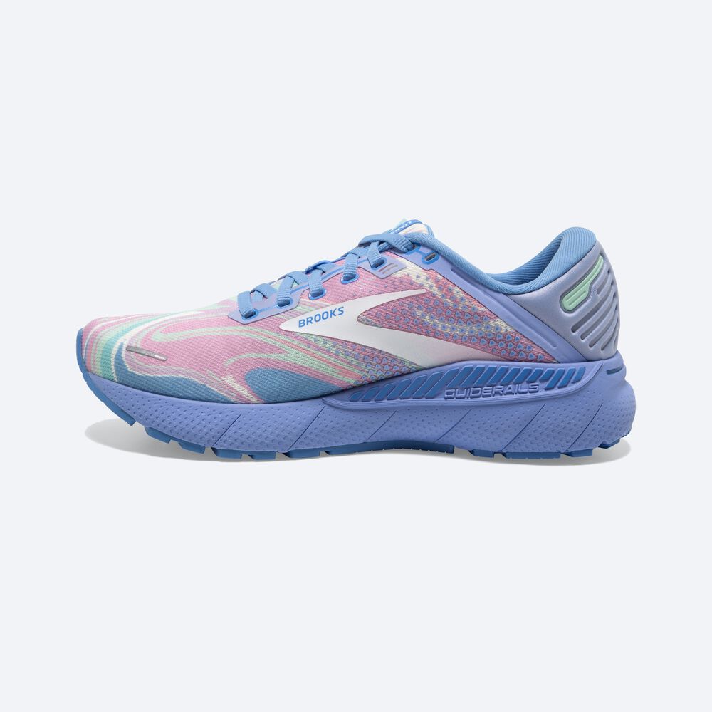 Brooks Adrenaline GTS 22 παπουτσια για τρεξιμο γυναικεια μπλε/ασπρα | GR059781