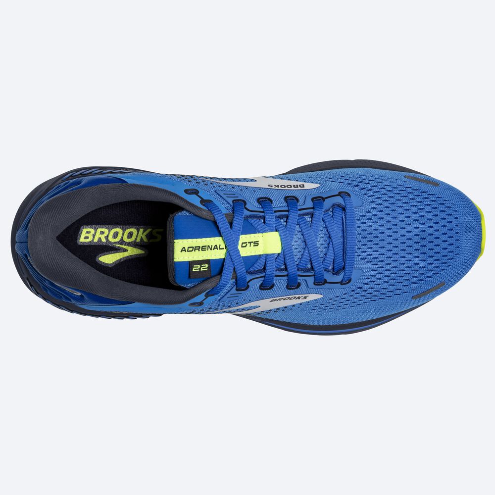 Brooks Adrenaline GTS 22 παπουτσια για τρεξιμο ανδρικα μπλε | GR104723