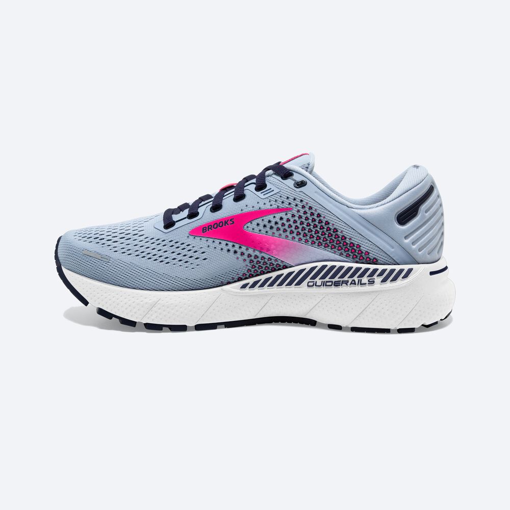 Brooks Adrenaline GTS 22 παπουτσια για τρεξιμο γυναικεια μπλε/σκουρο μπλε/ροζ | GR108627