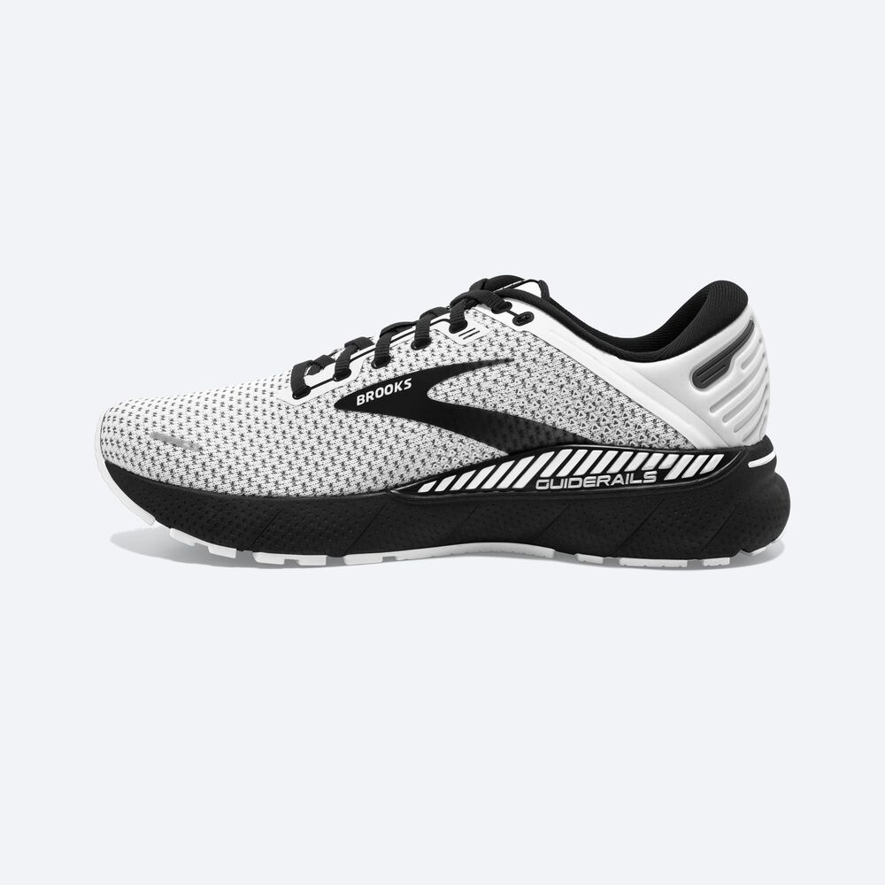 Brooks Adrenaline GTS 22 παπουτσια για τρεξιμο ανδρικα ασπρα/γκρι/μαυρα | GR296407