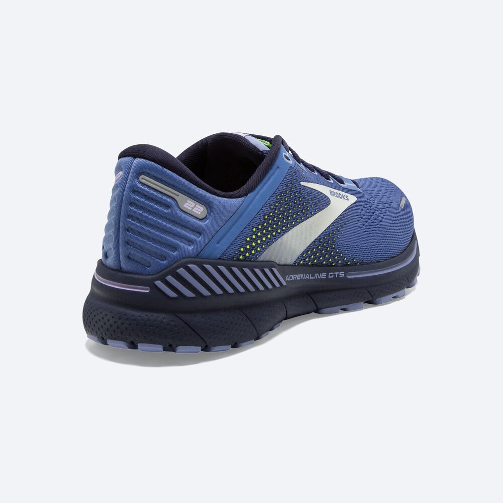 Brooks Adrenaline GTS 22 παπουτσια για τρεξιμο γυναικεια μπλε/μωβ | GR468502