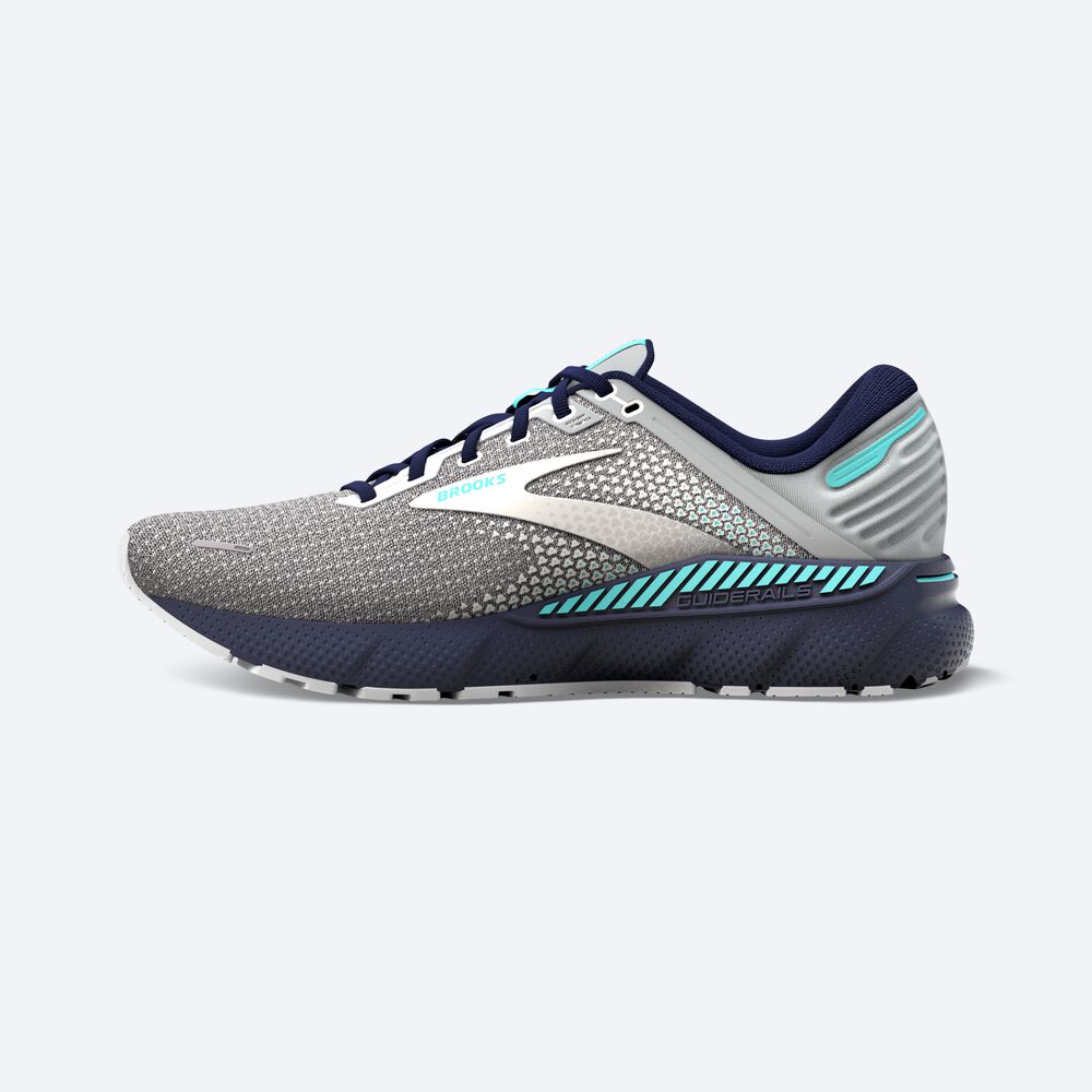 Brooks Adrenaline GTS 22 παπουτσια για τρεξιμο γυναικεια γκρι/σκουρο μπλε | GR495127