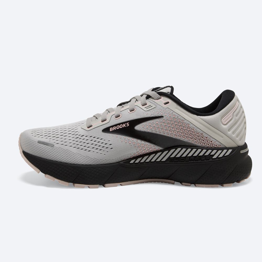 Brooks Adrenaline GTS 22 παπουτσια για τρεξιμο γυναικεια γκρι/ροζ/μαυρα | GR642975