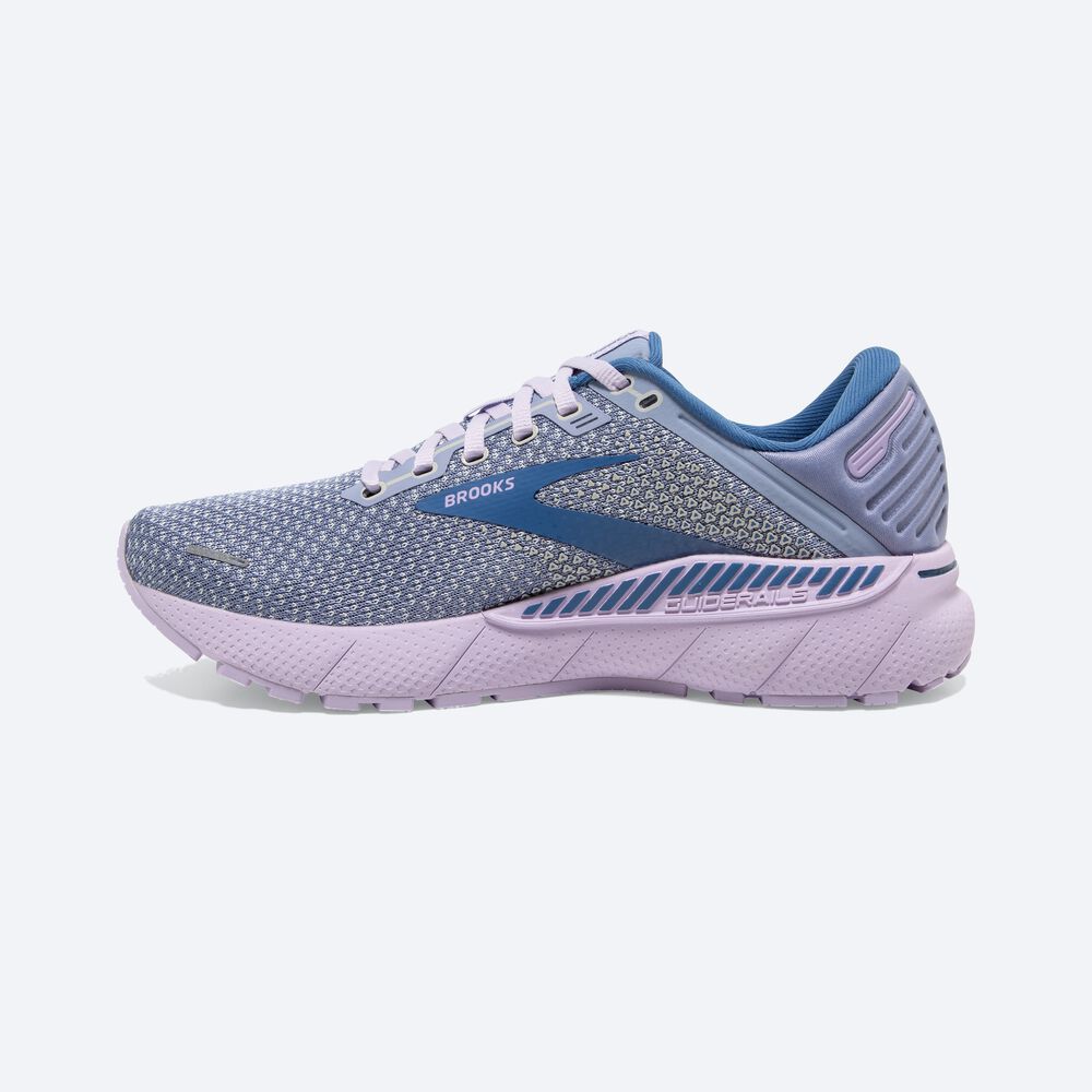 Brooks Adrenaline GTS 22 παπουτσια για τρεξιμο γυναικεια μωβ/μπλε | GR736598